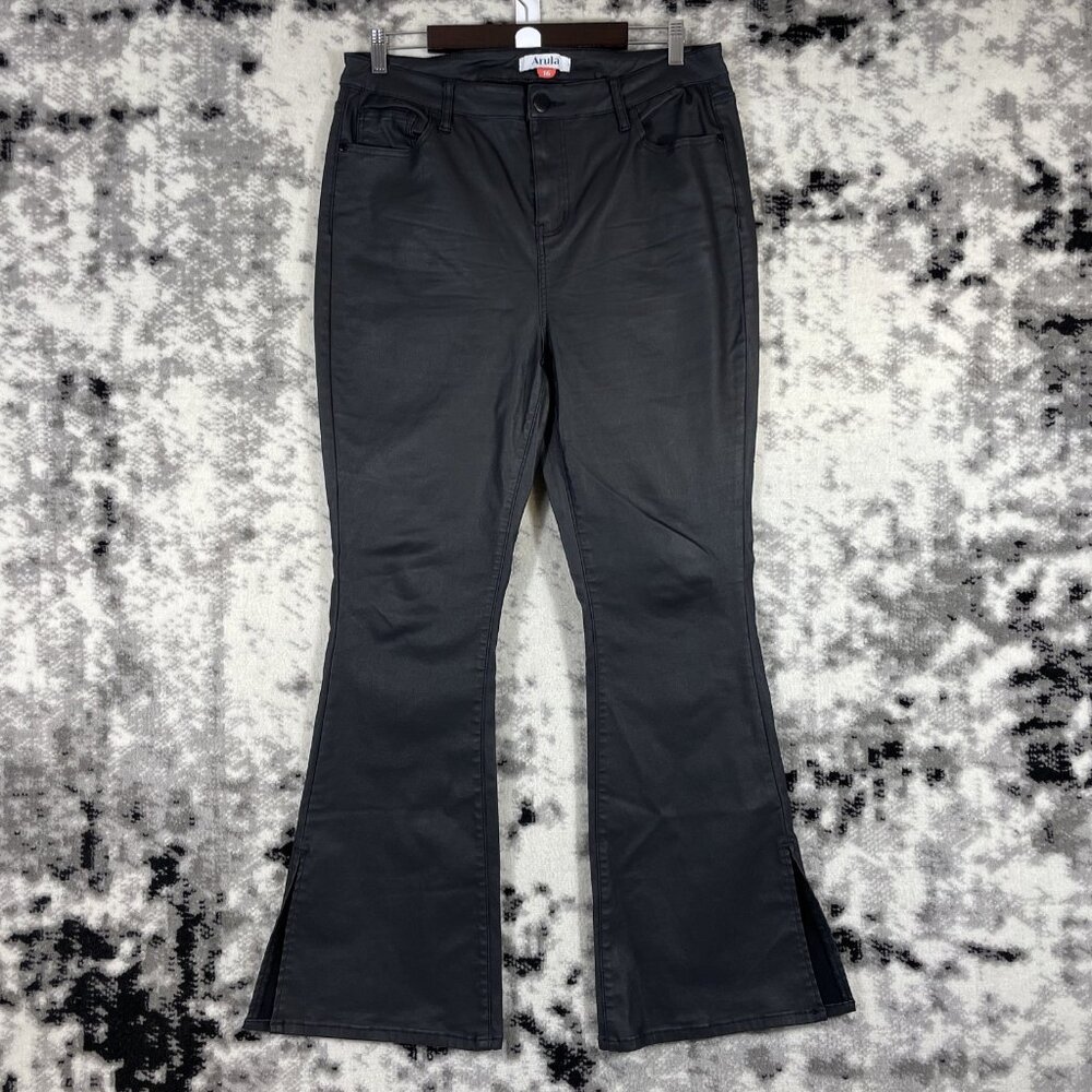 ARULA Black Flare & Wide Leg Jeans